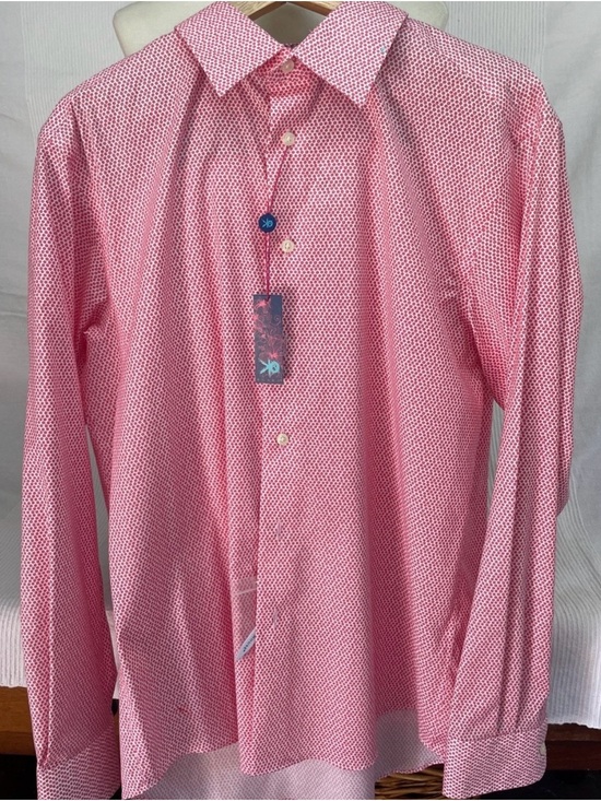 Egara Other - EGARA Men's Patterned Button-Up Shirt